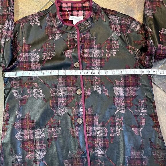 Coldwater Creek Reversible Cozy Canyon Jacket Small - Picture 7 of 11